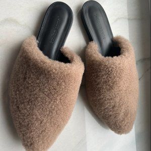 Jenni Kayne Shearling Mule in Taupe (like new)